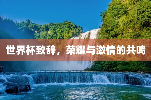 世界杯致辞，荣耀与激情的共鸣
