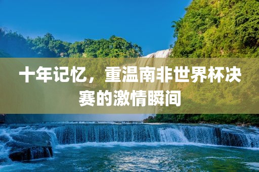 十年记忆，重温南非世界杯决赛的激情瞬间