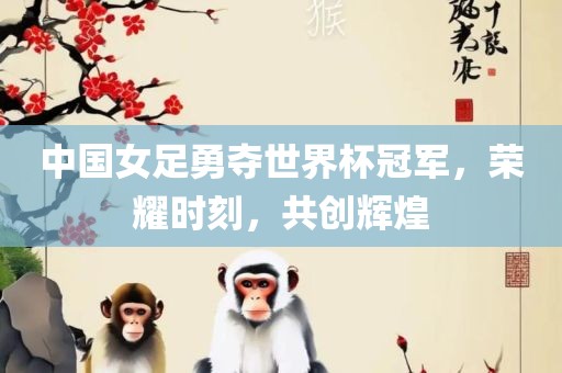 中国女足勇夺世界杯冠军，荣耀时刻，共创辉煌