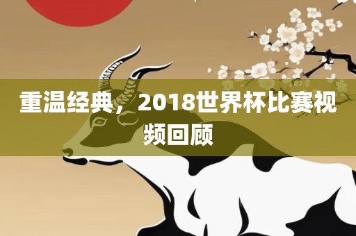 重温经典，2018世界杯比赛视频回顾
