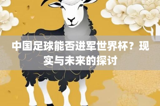 中国足球能否进军世界杯？现实与未来的探讨