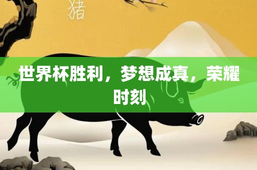 世界杯胜利，梦想成真，荣耀时刻
