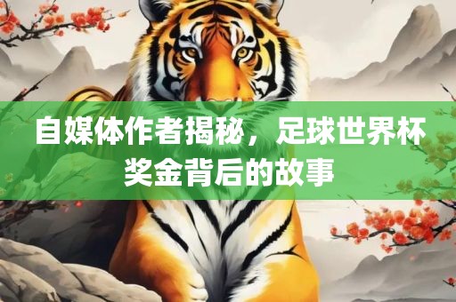 自媒体作者揭秘，足球世界杯奖金背后的故事