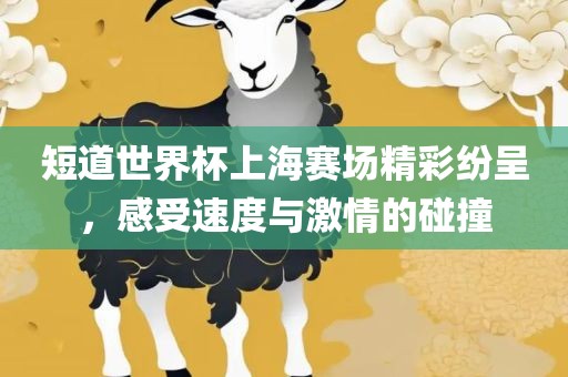 短道世界杯上海赛场精彩纷呈，感受速度与激情的碰撞