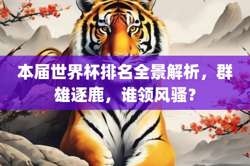 本届世界杯排名全景解析，群雄逐鹿，谁领风骚？