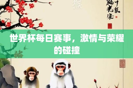 世界杯每日赛事，激情与荣耀的碰撞