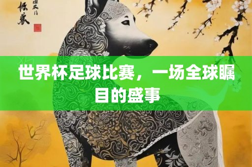 世界杯足球比赛，一场全球瞩目的盛事