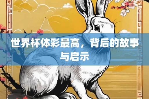 世界杯体彩最高，背后的故事与启示