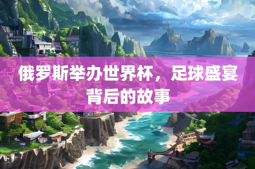 俄罗斯举办世界杯，足球盛宴背后的故事