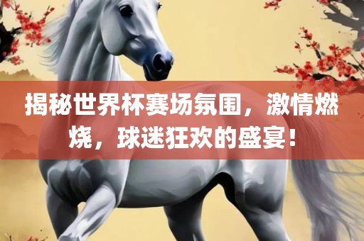 揭秘世界杯赛场氛围，激情燃烧，球迷狂欢的盛宴！