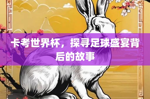 卡考世界杯，探寻足球盛宴背后的故事