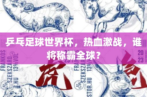 乒乓足球世界杯，热血激战，谁将称霸全球？