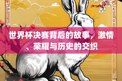 世界杯决赛背后的故事，激情、荣耀与历史的交织